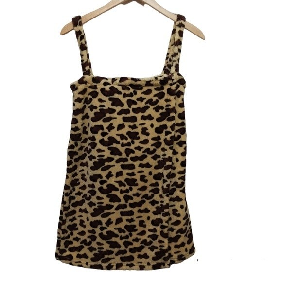 Just Love Leopard Adjustable Shower Wrap Size L - Picture 1 of 7